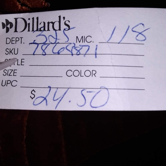 Blondie and Me size 11 brown dress USA - Picture 4 of 4